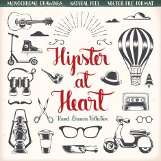 Hipster elements pack