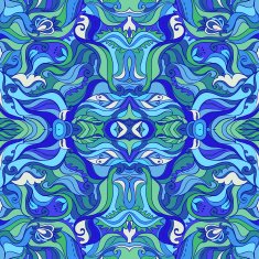 Vector Ornament of seamless Pattern