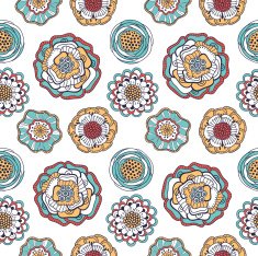Seamless Floral Pattern N59