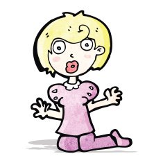 cartoon medieval girl N2