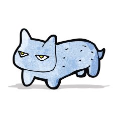 grumpy cartoon cat N2