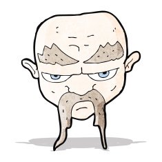 cartoon man with long mustache N2