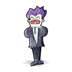 Cartoon Vampire N14