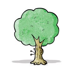 Cartoon Tree N69