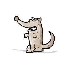 Cartoon Wolf N24