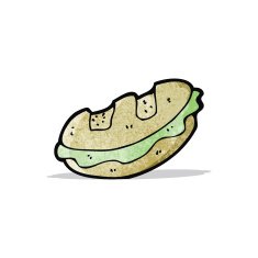 cartoon baguette N2