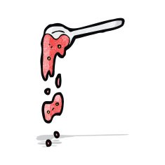 spoon of jam cartoon N2