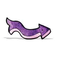 cartoon pointing arrow N2