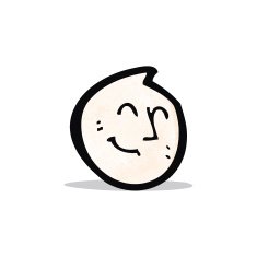 cartoon happy face symbol N3