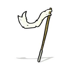 cartoon waving flag N4