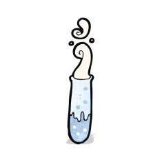 bubbling chemicals cartoon N3