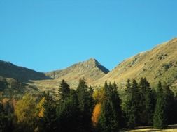 picturesque mountain scenery of Italy