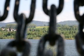 chain links close up