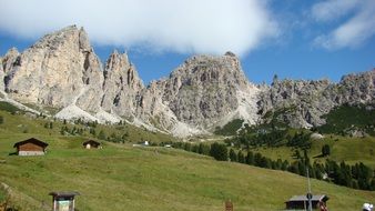 dolomites south tyrol mountains landscape