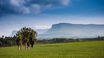 Montains in Irish