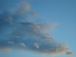 Beautiful clouds in sky