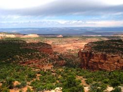 valley landscape in colorado