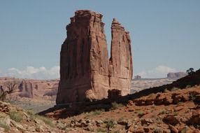 stone in Arches National Park