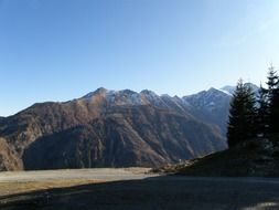 mountains in Kaprun, Austria