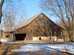 rural village barn