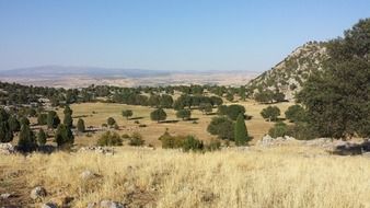 Rocks and mountains in Turkey