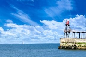 ocean and clouds landscape weather