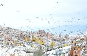 winter landscapes cappadocia