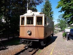 Old tram in South Tyrol