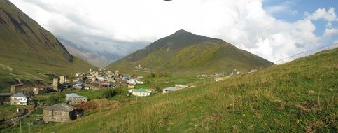 georgia village panorama