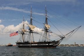 Ship in Charlestown