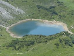 Alpine lake in Austria