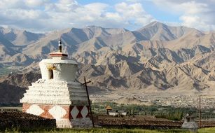 Buddhist temple in India