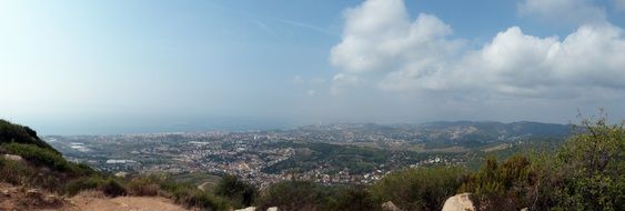 panorama maresme view