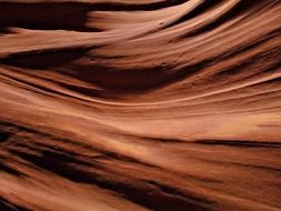 the waves of the desert in Arizona