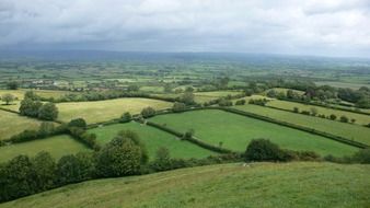 fields in somerset