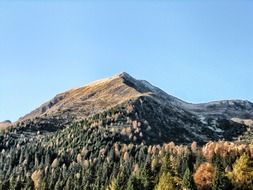a picturesque landscape of mountains and forests in Germany