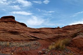 rocks in Glen Canyon in Arizona