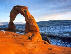 magnificent national park landscape