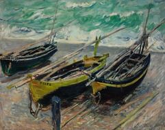 Claude Monet painting
