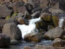 natural creek in iceland