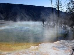 yellowstone national park wyoming tourist attraction