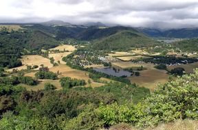 small village in France