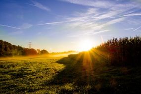 sunrise morning