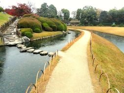 Park in Okayama,Japan