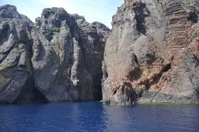 corsican shoreline