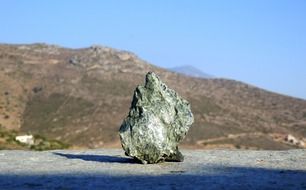 stone at rock landscape