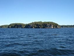 island in the lake