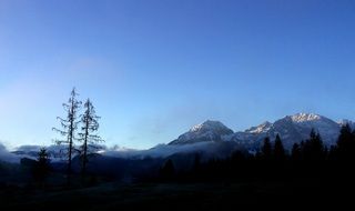 magnificent mountains sunrise