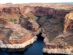 Beautiful view of glen canyon