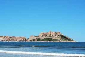 calvi corsican sea